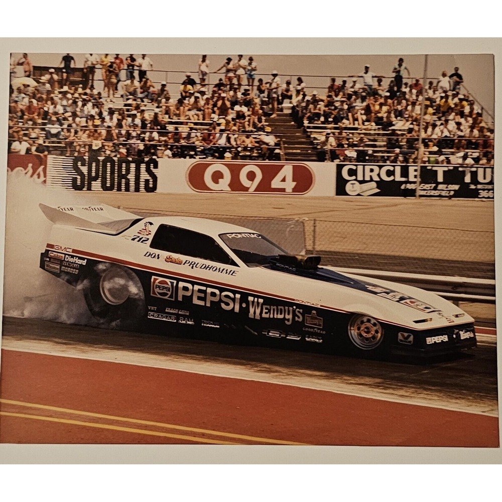 Don Prudhomme 8×10 Photo Top Fuel Funny Car